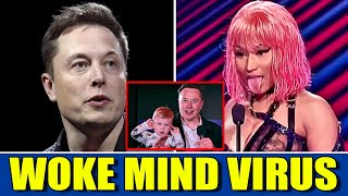 Elon Musk DESTROYS Woke Hollywood and Cancel quotWoke Mind Virusquot [upl. by Ardnusal]