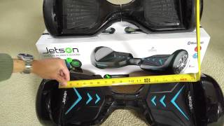 Actual Comparisons V1 Hoverboard vs Jetson V6 2 Wheel Balance Board Full HD 2016 [upl. by Notnroht]