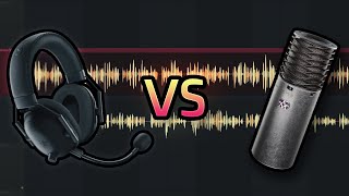 STUDIO MIC vs Gaming Headset Mic Aston Spirit vs Razer BlackShark V2 Pro [upl. by Aniretake]