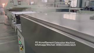 PE Monofilament Extrusion Line [upl. by Elamef]