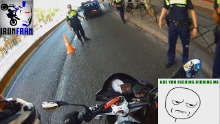 👮POLICIA y MOTO NUEVA 😲 MALA COMBINACIÓN [upl. by Atiuqa]