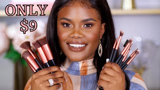 AFFORDABLE MAKEUP BRUSHES FOR BEGINNERS  Ale Jay [upl. by Glynis481]