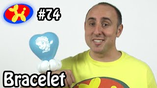 Character Bracelet  Balloon Animal Lessons 74 [upl. by Sitruk]