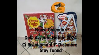 Nuovi Calendari Dell Avvento Natale 2024 Ci Rivediamo il 1° Dicembre Stay Tuned [upl. by Ekez]