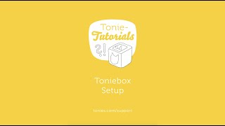 tonies® tutorials  Set up your Toniebox [upl. by Jonathon]