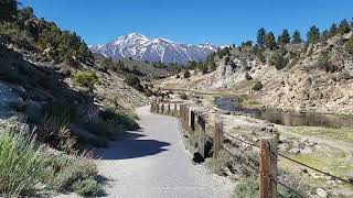 Hot Creek Geological Area in the Long Valley Caldera California [upl. by Alison929]