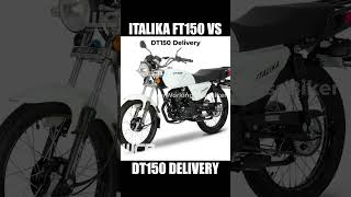 ITALIKA FT150 GRAFITO VS DT150 DELIVERY Shorts [upl. by Aihsekal]