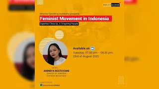 Feminist Movement in Indonesia by Anindya Restuviani  Director of Jakartas Feminist Movement [upl. by Germaine]