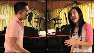 Cover Somebody to love  Justin Bieber by Megan Lee amp Jason Chen [upl. by Portie297]