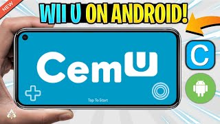 FINALLY CEMU Running On Android  Wii U Emulation Android Gameplay amp Review [upl. by Lluj]