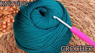 SUPER EASY AND FAST NEW Crochet tutorial for beginners [upl. by Alekahs]