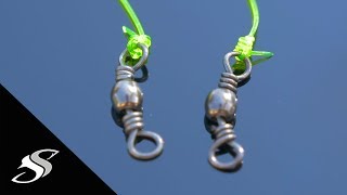 How to Tie a Swivel to Your Fishing Line for Beginners  Two Favorite Knots [upl. by Emia]