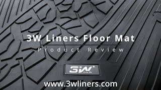 3W Liners floor mat review [upl. by Nyloj771]