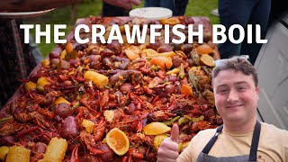 The Ultimate Crawfish Boil Ft Cole Parkman  Knox Ave BBQ [upl. by Etsyrk]