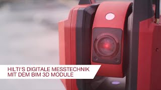 Hiltis digitale Messtechnik mit dem BIM 3D Module [upl. by Margalo482]