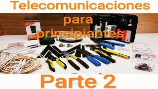 TELECOMUNICACIONES PARA PRINCIPIANTES parte 2 [upl. by Enaz]