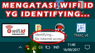 TUTORIAL CARA MENGATASI WIFI ID IDENTIFYING DENGAN MUDAH 100 WORK [upl. by Mellicent]