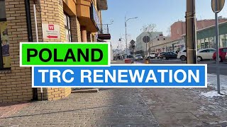 POLAND TRC Temporary Resident Card RENEWATION and visit Biala Podlaska [upl. by Ahsim]