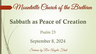 Worship Service at Mountville Church of the Brethren on September 8 2024 [upl. by Drazze]