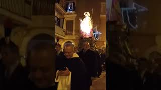 Bari festeggia il «suo» San Nicola con la processione a mare funny festival shortvideo trending [upl. by Ynaffets709]