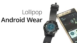 Lollipop v Android Wear videopohled [upl. by Annahsed966]