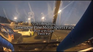 Lonesome Pine Nationals Pure 4 Twin 2 on 5 October 2024 [upl. by Harleigh615]