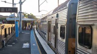 Sydney Trains K Set at Stanmore Station at Sunset [upl. by Nore]