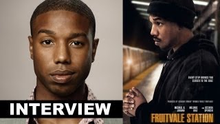 Michael B Jordan Interview 2013  Fruitvale Station Human Torch  Beyond The Trailer [upl. by Courtney146]