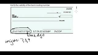 How to Check US Bank Routing Number is Valid or Not [upl. by Akerue]