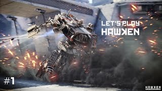 Lets Play Hawken  Part 1 GameplayWalkthrough [upl. by Culhert639]