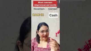 Commonly mispronounced words correctpronunciation howtopronounce englishkaisebole [upl. by Phi135]