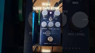 UAFX Orion electric guitar pedal demo Universal Audio Effects uafx guitareffects guitarpedals [upl. by Kcirdnekal]