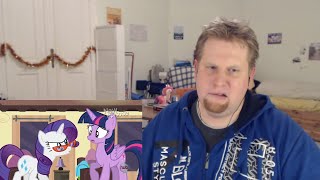 MLPFiM S4 E8  Rarity Takes Manehattan REACTION [upl. by Jordan]