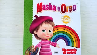 Masha e Orso Un mondo di colori  libro per bambini letto ad alta voce [upl. by Litha]