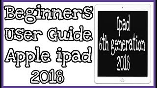 Apple ipad 6th generation user guide for beginners hindi  how to use iPad in hindi [upl. by Omora]