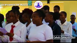 Tumcathcom choir performs quotTIKETI YA MBINGUNIquot at St Mathias Mulumba Mikindani parish [upl. by Joselow]