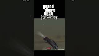 GTA San Car flying Blista Compact stunt jump gtasanandreas cj gta gtasan short 0IQ [upl. by Brianna939]