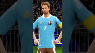 Belgium football player jersey number 7 is Yellow Cardefootball2024shorts vairalshorts foryou [upl. by Cahan]