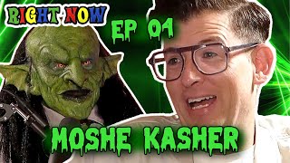 Moshe Kasher amp A Goblin Hit the Moshe Pit  Ep 04  Right Now Podcast [upl. by Jairia]