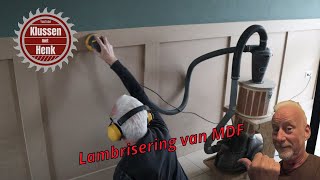 Lambrisering zelf maken  deel 1 [upl. by Cammy]