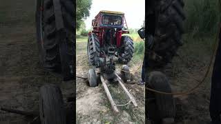 Peter Engine Started With Tractor viral shorts [upl. by Akirrehs]