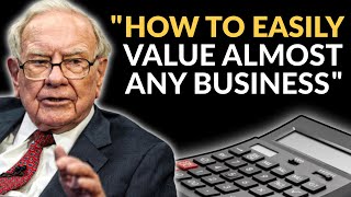 Warren Buffett The Easiest Way To Value Stocks [upl. by Eizeerb]