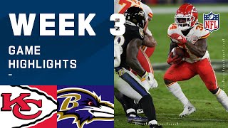 Chiefs vs Ravens Week 3 Highlights  NFL 2020 [upl. by Lodge]