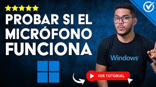 Cómo PROBAR si el MICRÓFONO de mi PC Funciona en Windows 10  🎤 Tutorial Fácil y Rápido 🎤 [upl. by Odin]