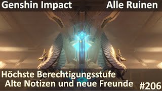 Genshin Impact 206 Sumeru Höchste Berechtigungsstufe  Questreihe Alte Notizen und neue Freunde [upl. by Esilahc]