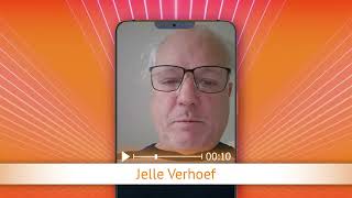 TV Oranje app videoboodschap  Jelle Verhoef [upl. by Haywood]