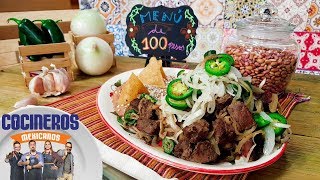 Receta Hígado encebollado  Cocineros Mexicanos [upl. by Fullerton453]