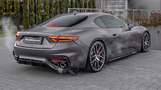 2023 Maserati GranTurismo  SOUND DRIVING amp START UP [upl. by Peterman]