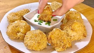 Baked cauliflower is better than meat Crispy cauliflower Healthy recipes [upl. by Anairuy]