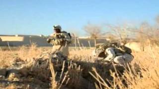 US Marines face daily battle at Afghan base [upl. by Elohc]